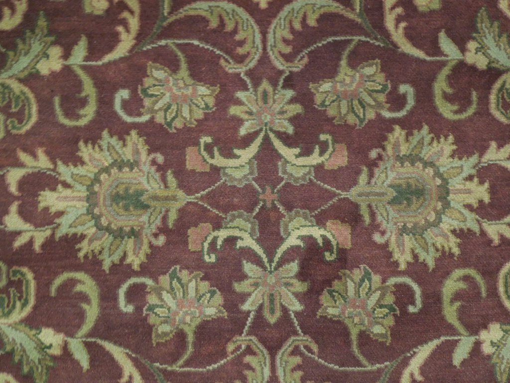 Harooni Rugs - Exotic 8x8 Authentic Handmade Round Agra Rug - India