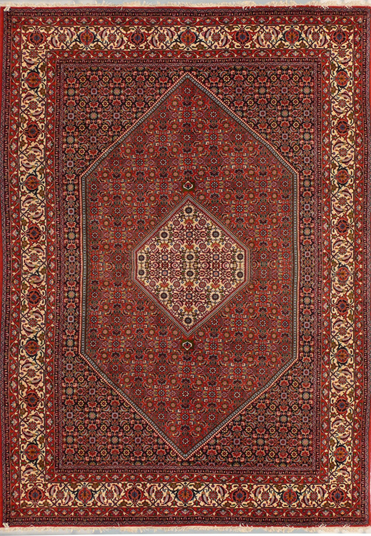7 x 10 Persian Bijar Rug  Mahi Design