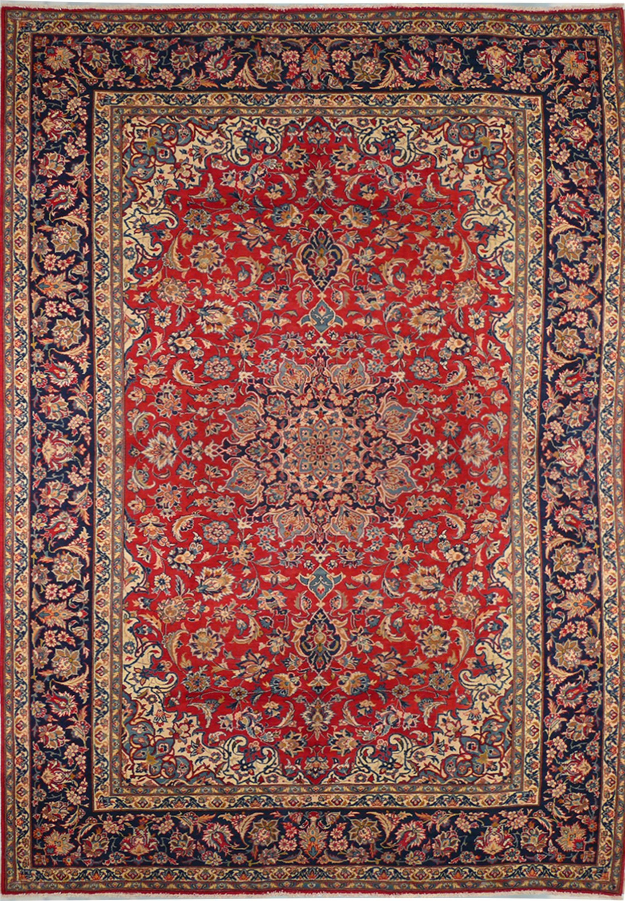 9'3 x 13'1 Persian Isfahan Rug