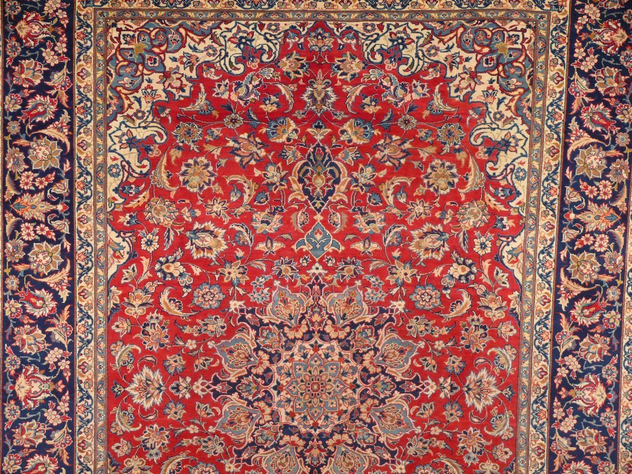 9'3 x 13'1 Persian Isfahan Rug