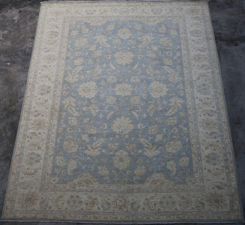 9 x 12 Chobi Oushak Rug Antique Look