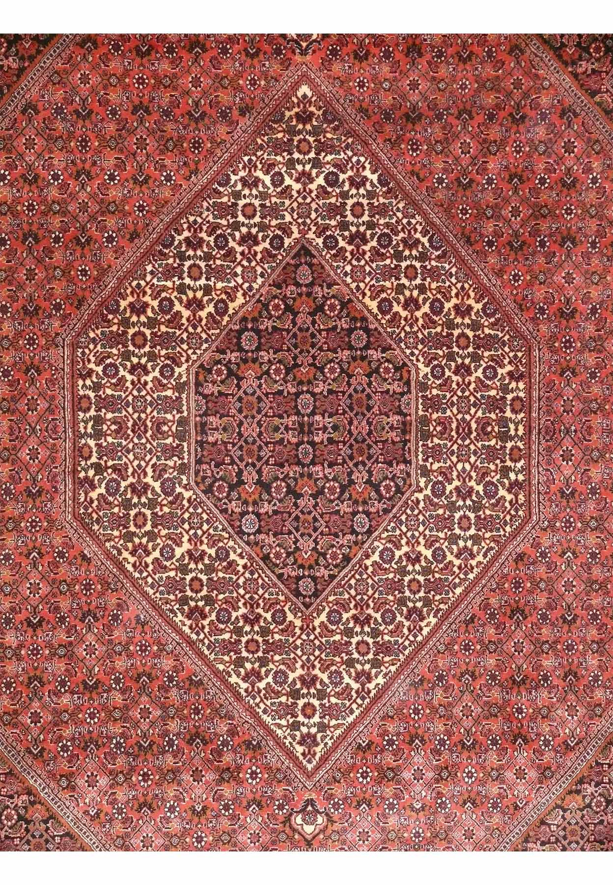 7 x 10 Persian Bijar Mahi Design Rug