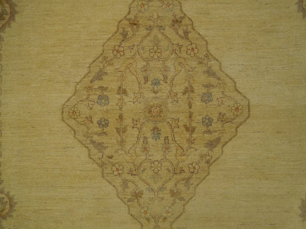 Chobi Peshawar Rug 8x11 Unique Medallion