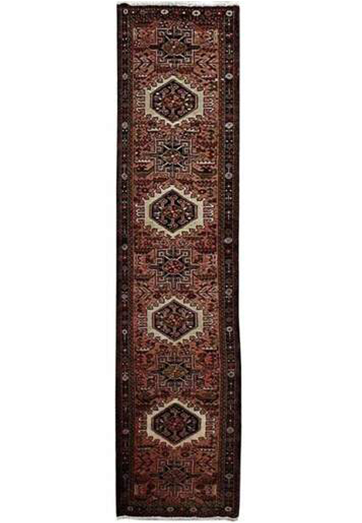 2'3 x 9'4 Persian Heriz Runner Rug