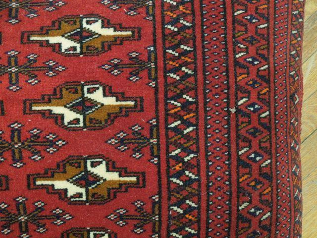 Bokhara Oriental Village Red 2x4 Pillow Rare