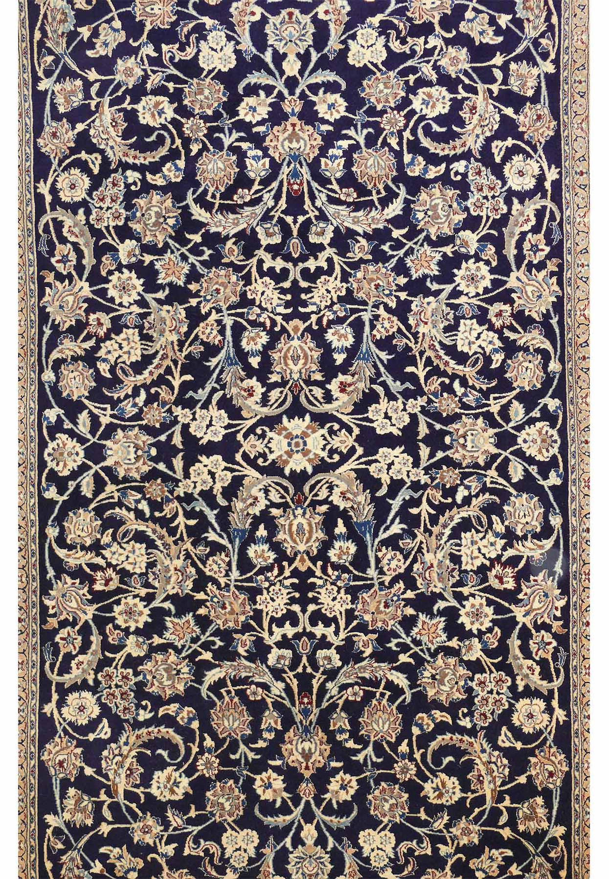6'6 x 9'8 Persian Nain 9 LAA Wool & Silk Rug