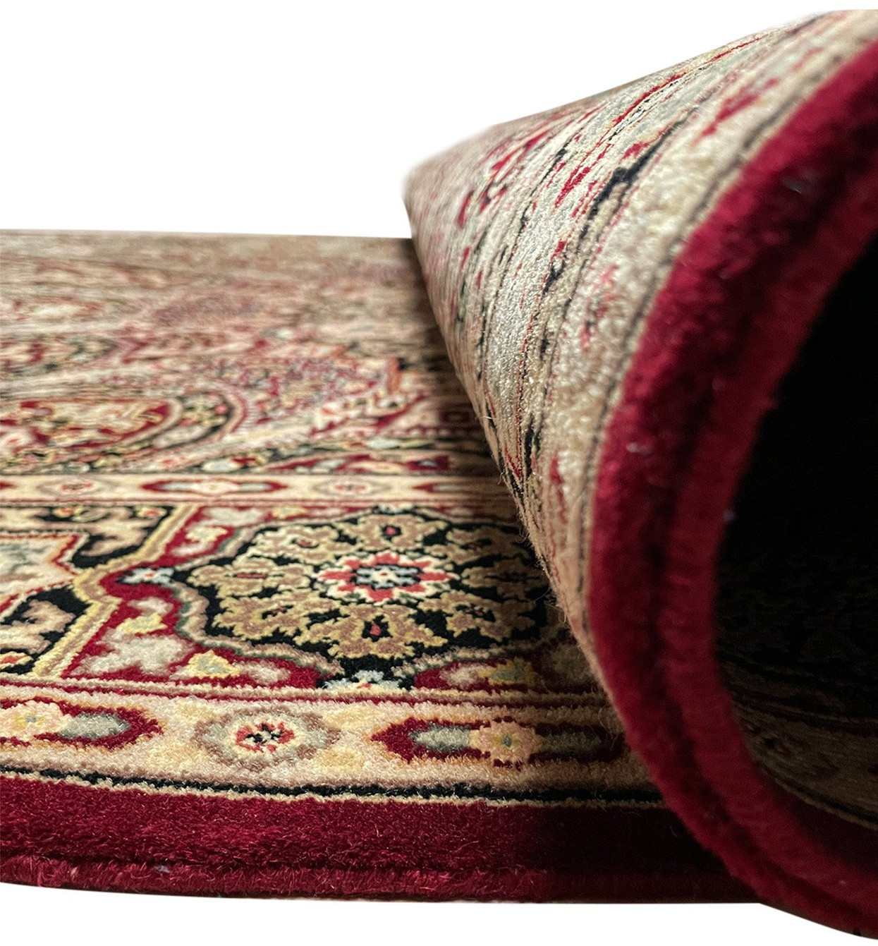 3'8" x 5'8" Oriental Tabriz Ghonbad Rug