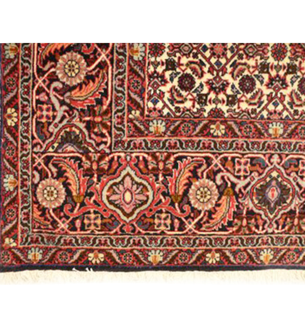 6'3" x 6'3" Persian Bijar Square Rug