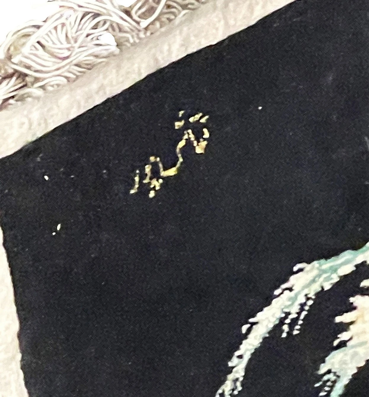 3'7 x 5'7 Pictorial Persian Tabriz Wool & Silk Rug