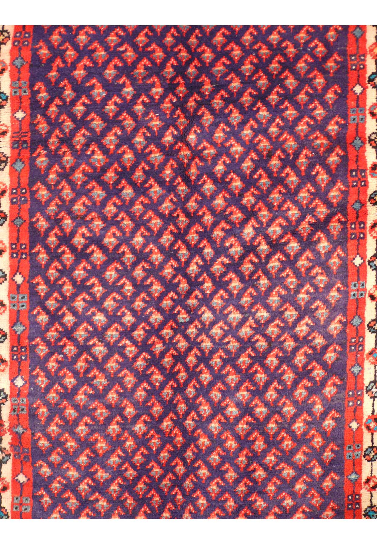 2'6" x 10'3" Persian Mahal Runner Rug