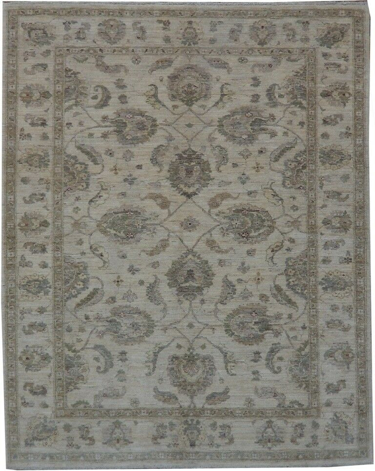 6 x 7 Transitional Chobi Rug | Flat Weave