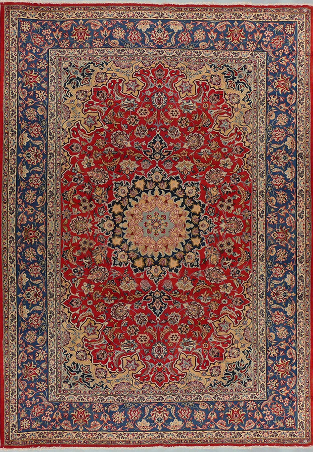 9'5" x 12'6" Persian Mashad Rug