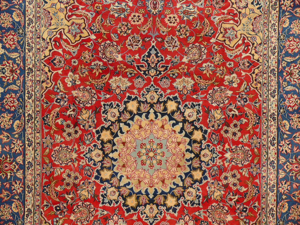 9'5 x 12'6 Persian Mashad Rug