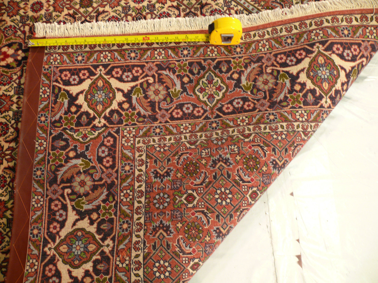 6'6" x 9'7" Persian Bijar Mahi Design