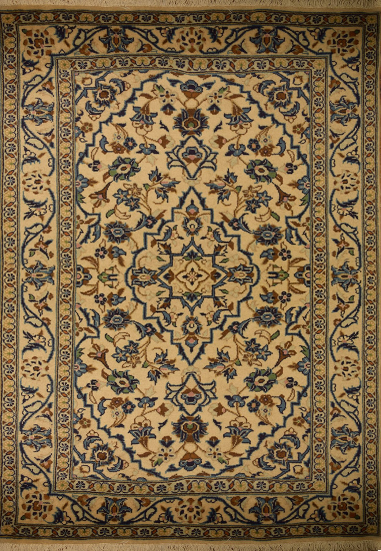 3'2" x 5'5" Persian Kashan Rug