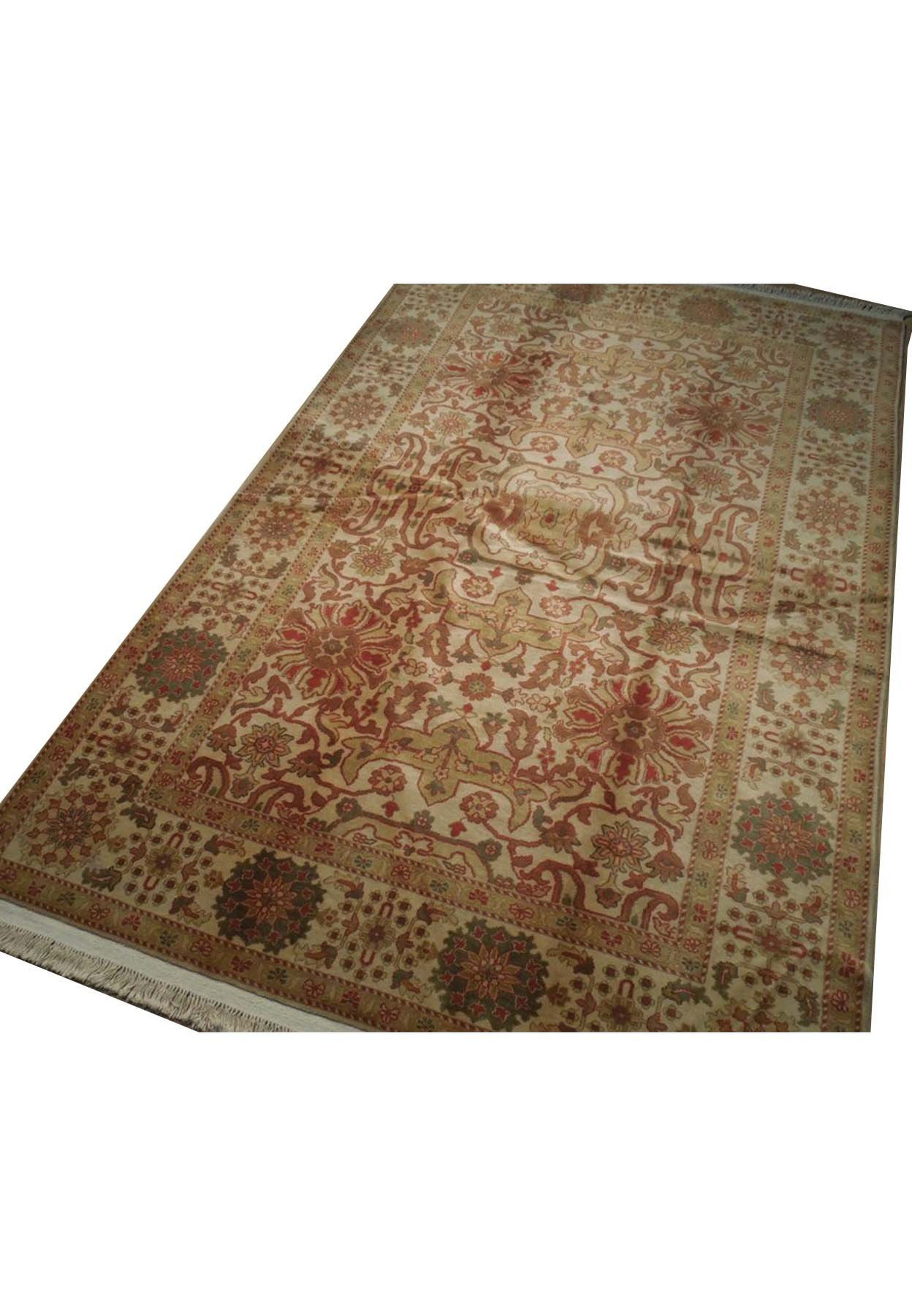 6' x 9' Transitional Chobi Vegetable Dyed Rug 2