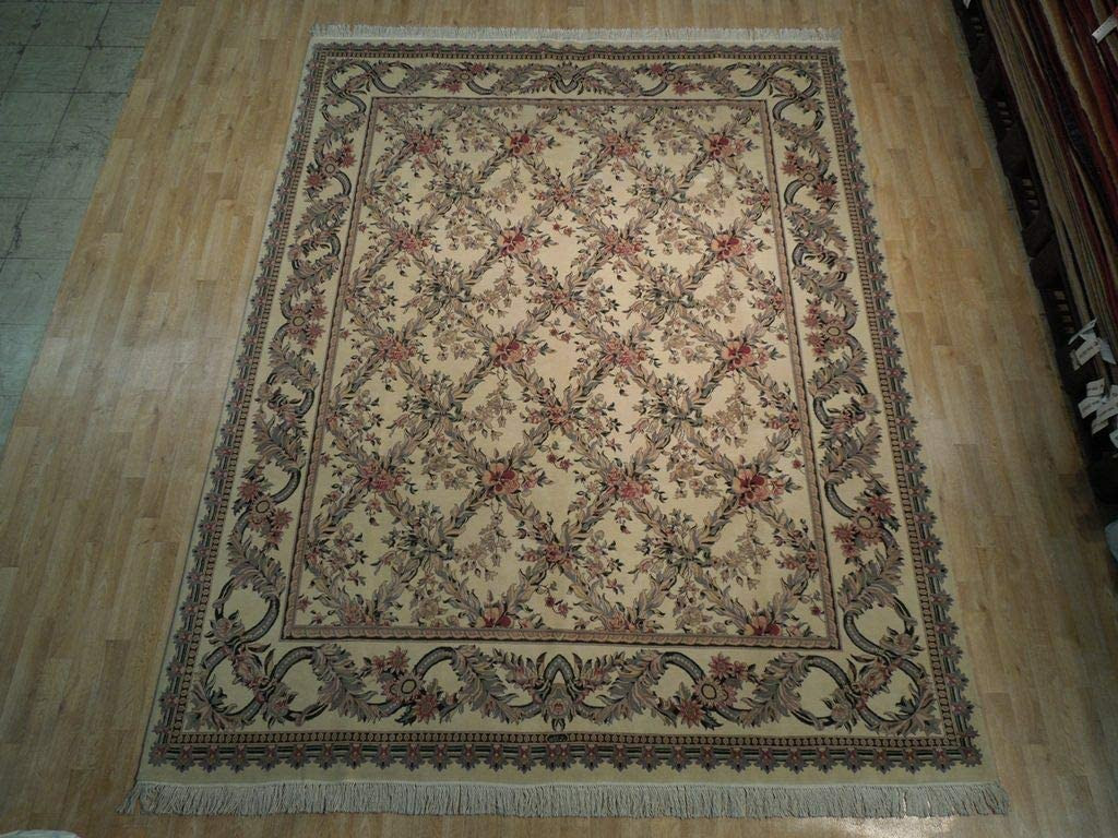 8 x 10 Oriental English Garden Design Rug