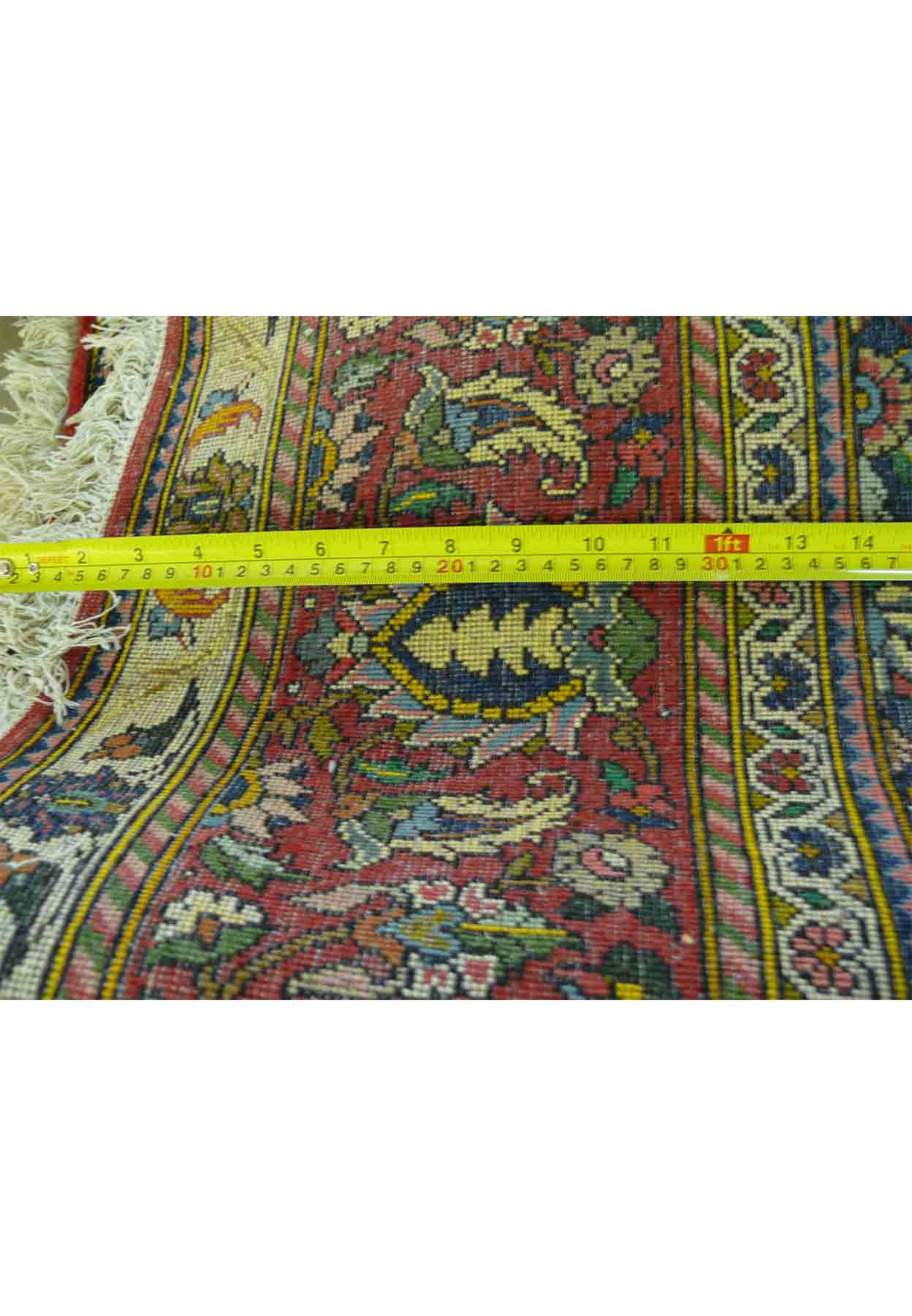 6'9" x 10'7" Botanical Garden Design Persian Bakhtiari Rug