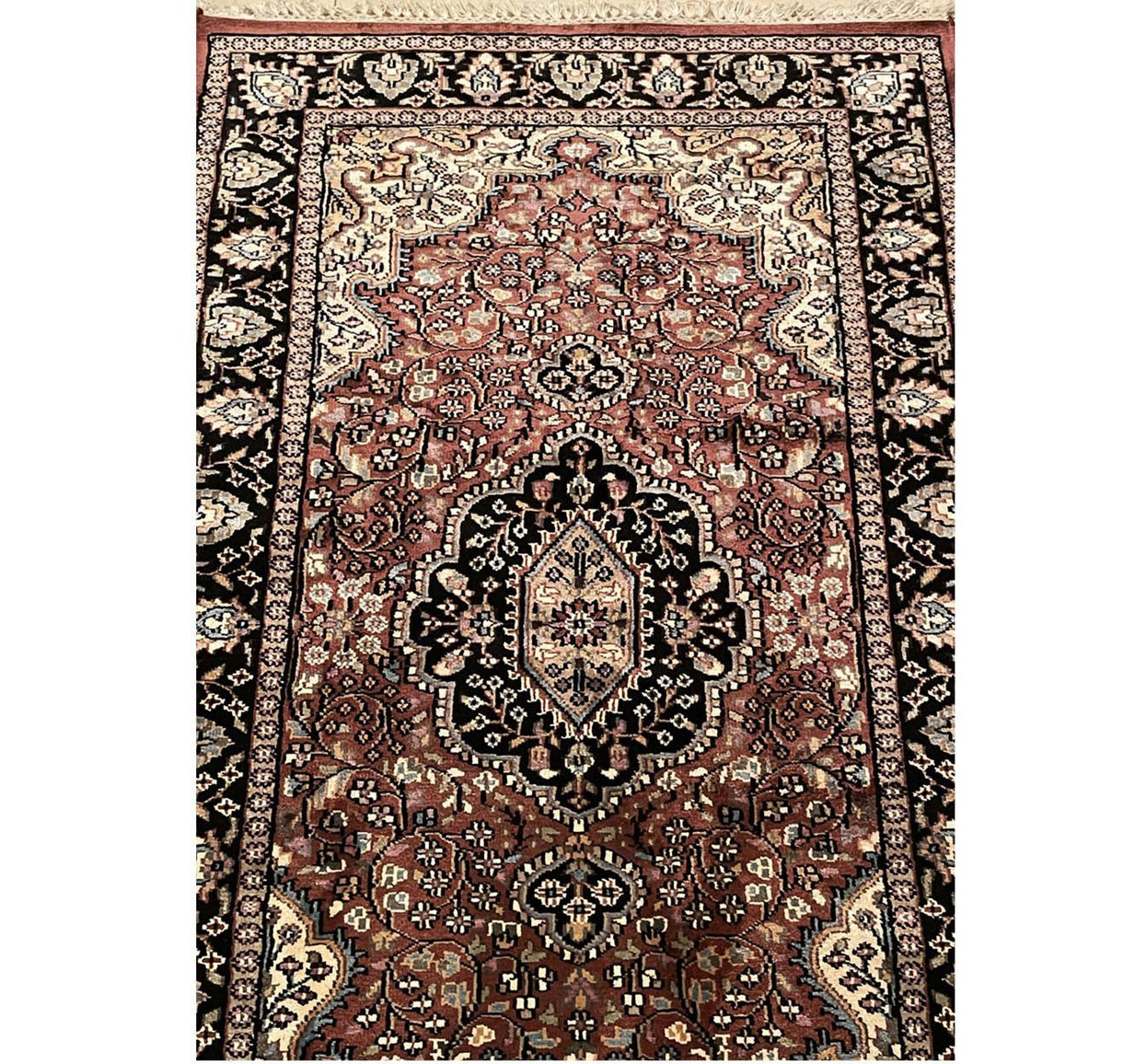 3'1" x 5'3" Oriental Kashmir Silk Rug