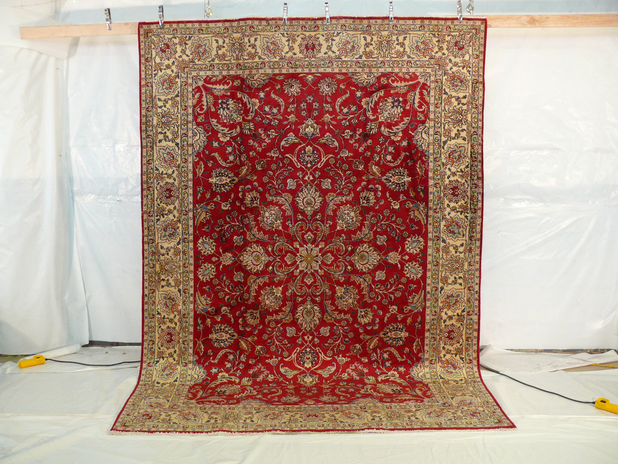 8 x 11 Persian Mashad Rug 1