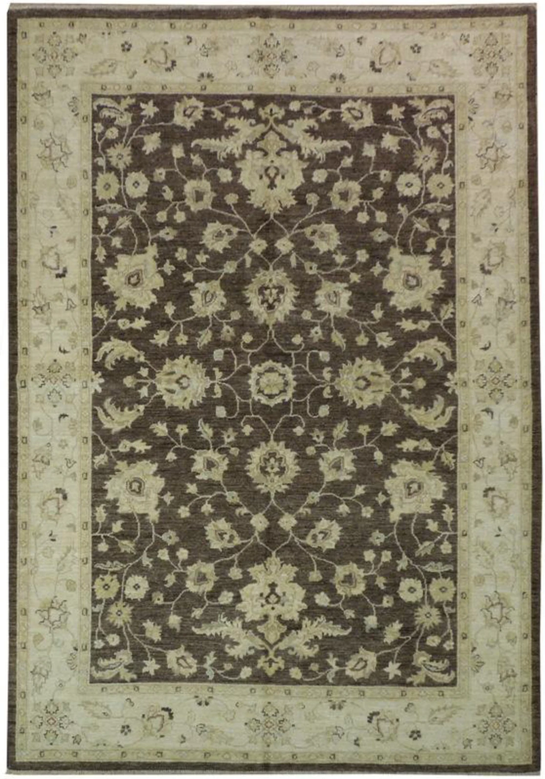 6 x 9 Transitional Oriental Chobi Peshawar Rug