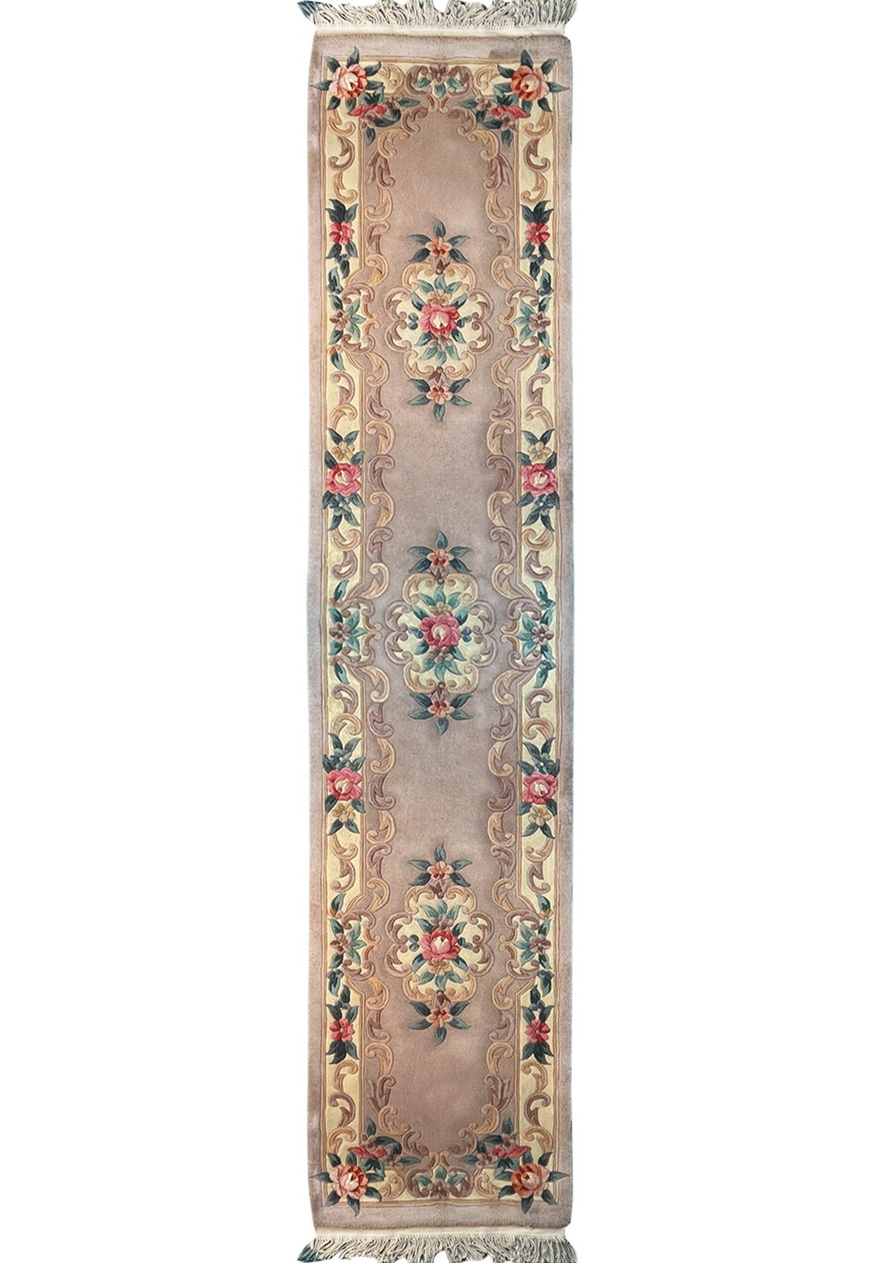 2'3 x 11 Oriental Art Deco Runner Rug