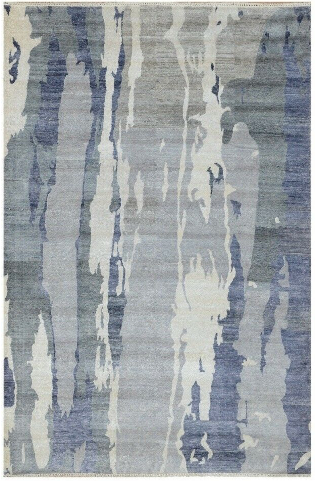 8 x 10 Multi Color Viscose Nepali Handmade Rug