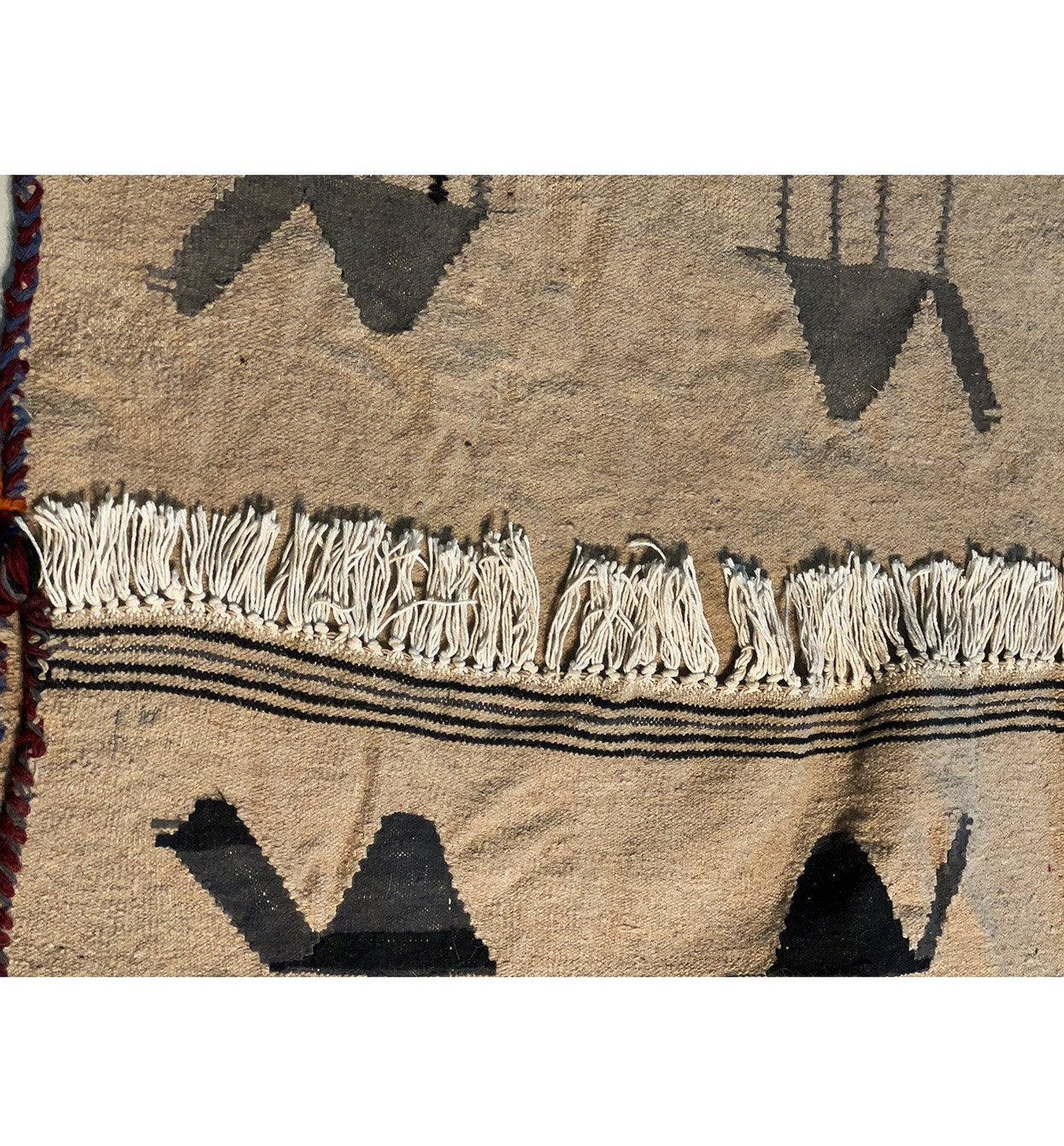 2'5" x 3'7" Antique Qashqai Kelim Rug