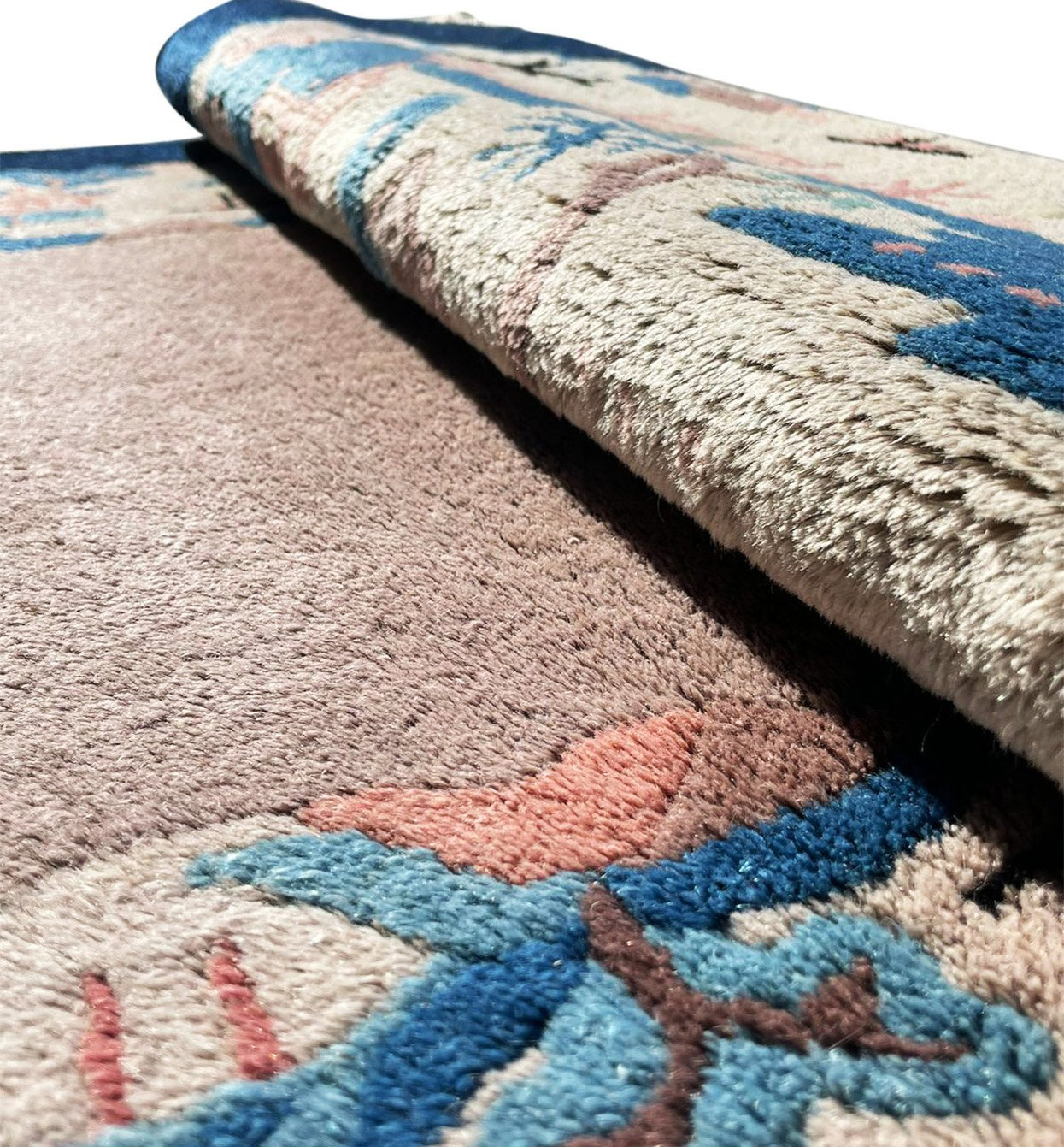 2'3" x 5'5" Oriental Art Deco Oval Rug