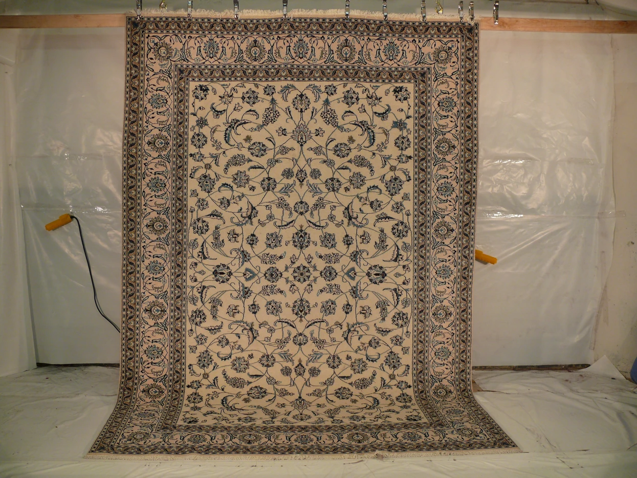 8 x 11'5 Persian Nain All Over Design Rug