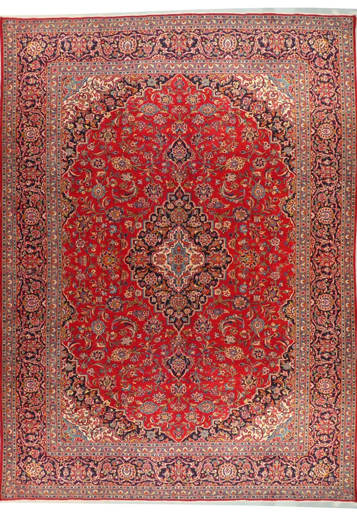 10'2 x 14'3 Persian Kashan Rug