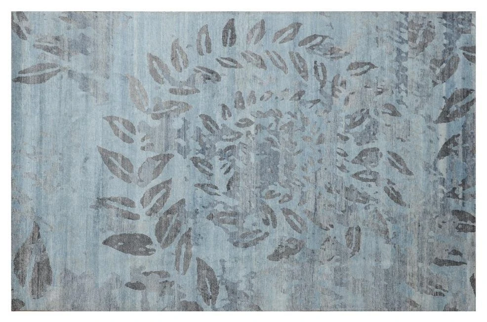 9 x 12 Multi Color Handmade Nepali Viscose Rug