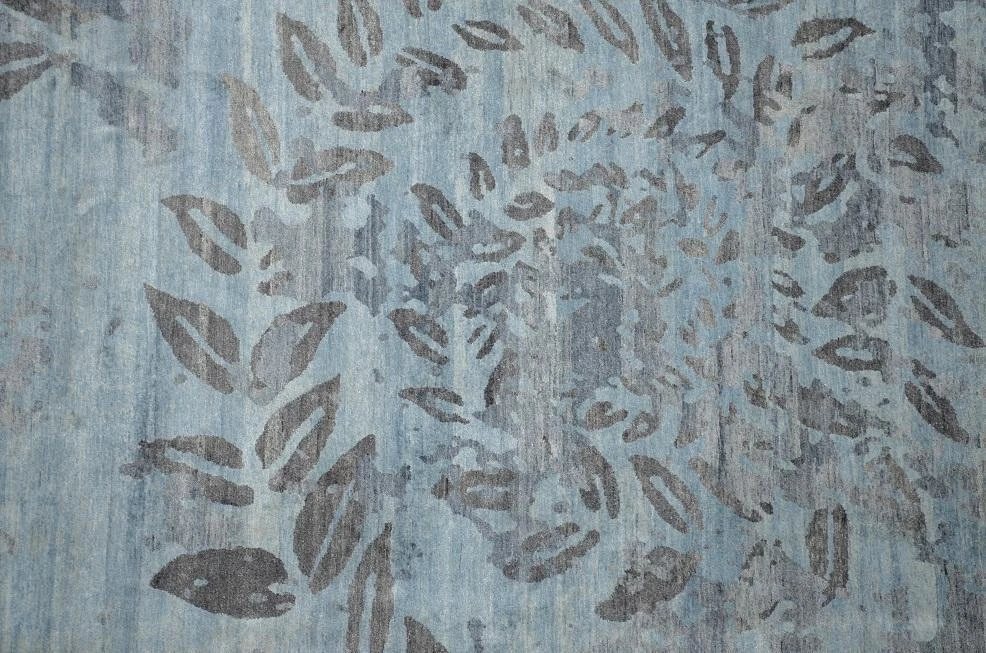 9 x 12 Multi Color Handmade Nepali Viscose Rug