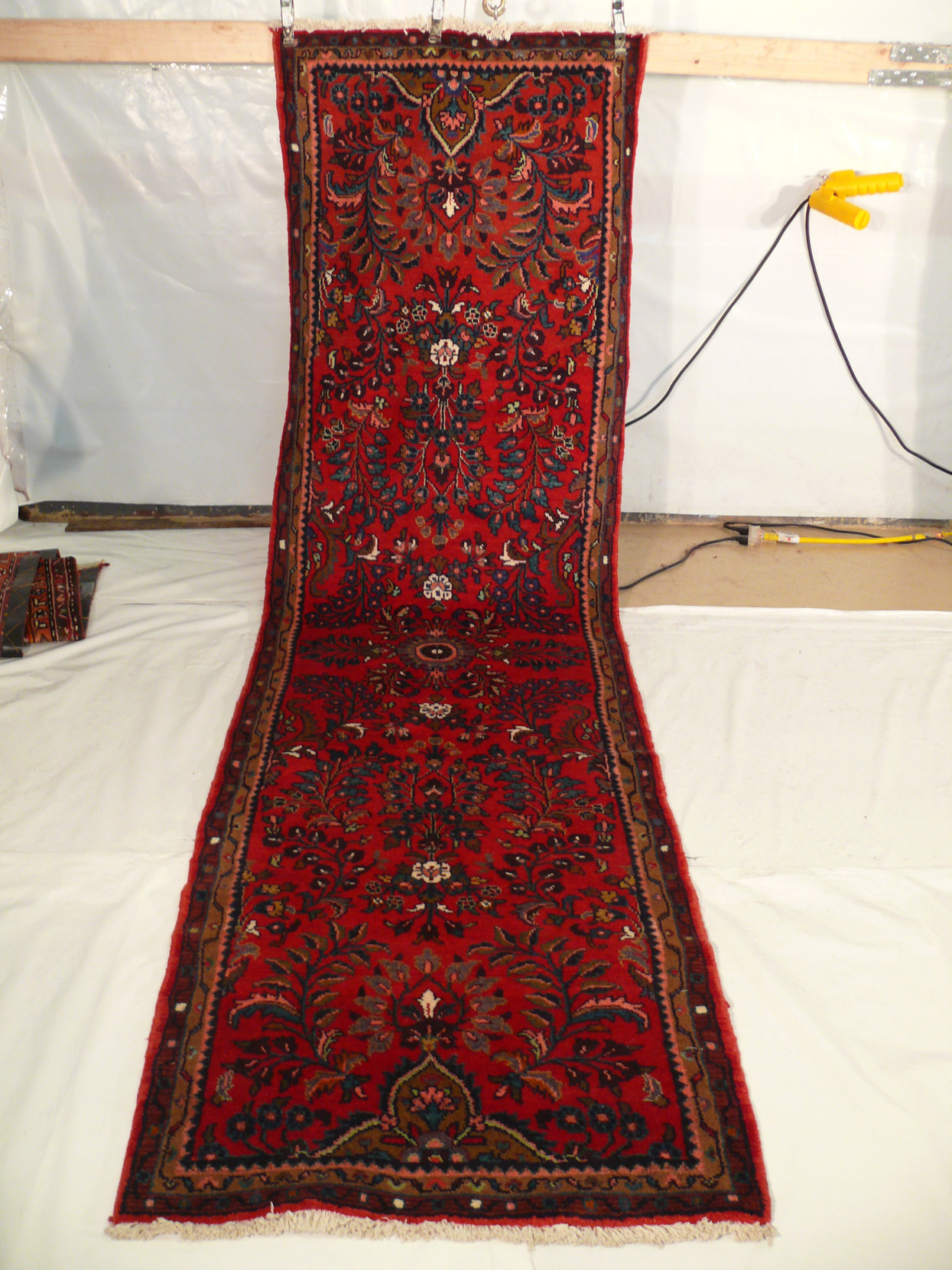 2'7 x 10'2 Persian Semi Antique Mehraban Runner Rug