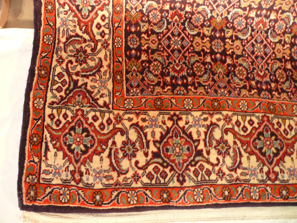 7 x 10 Persian Bijar Mahi Design