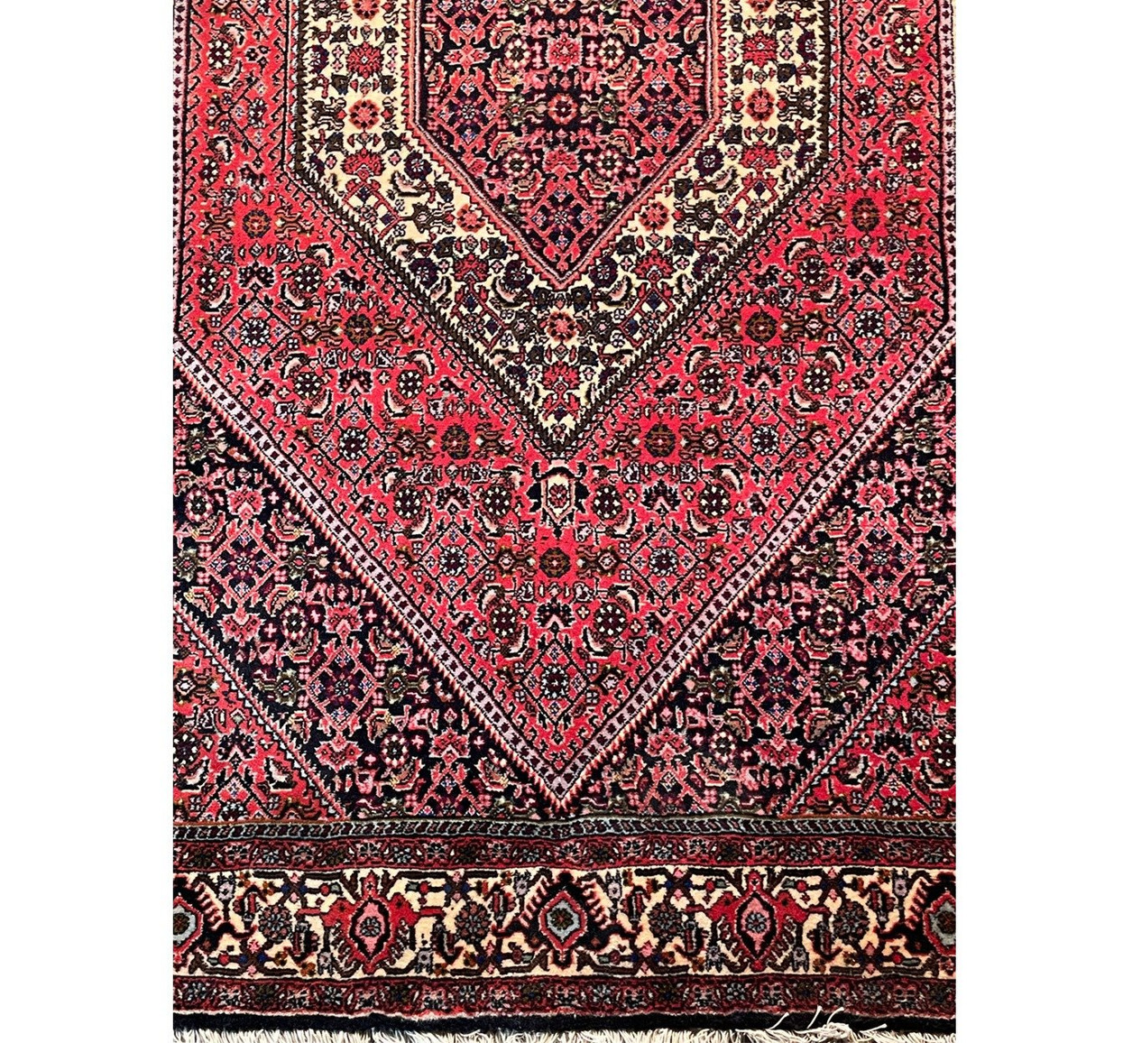 3'7" x 6 Persian Bijar Iron Rug