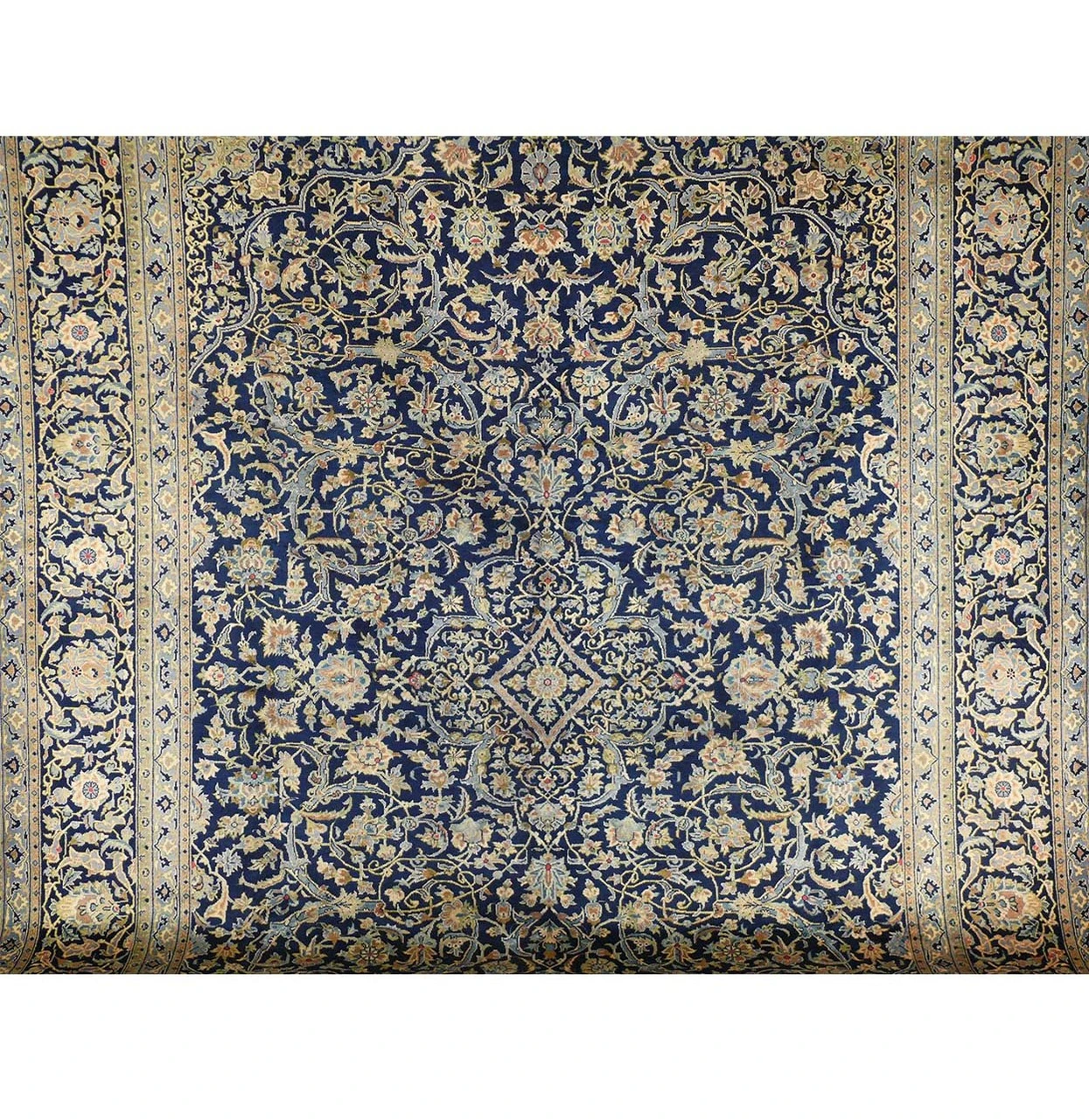 9'4 x 13'1 Premium Persian Kashan Rug
