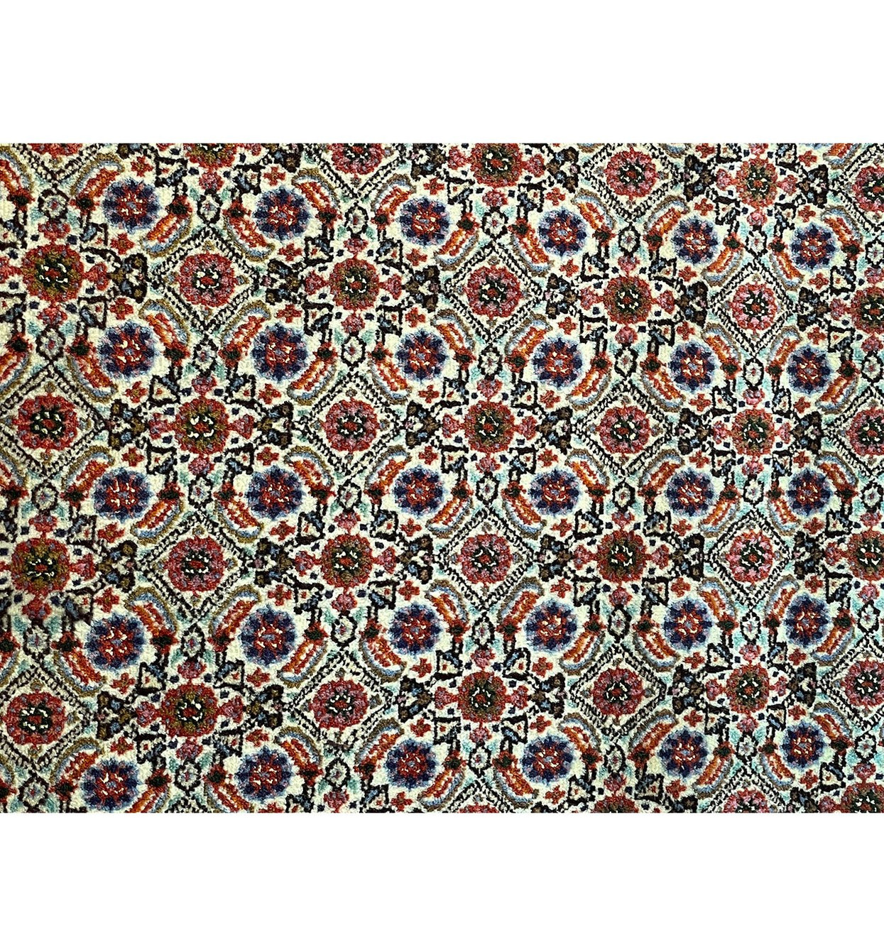 6'6" x 6'6" Persian Moud Square All Over Design Rug