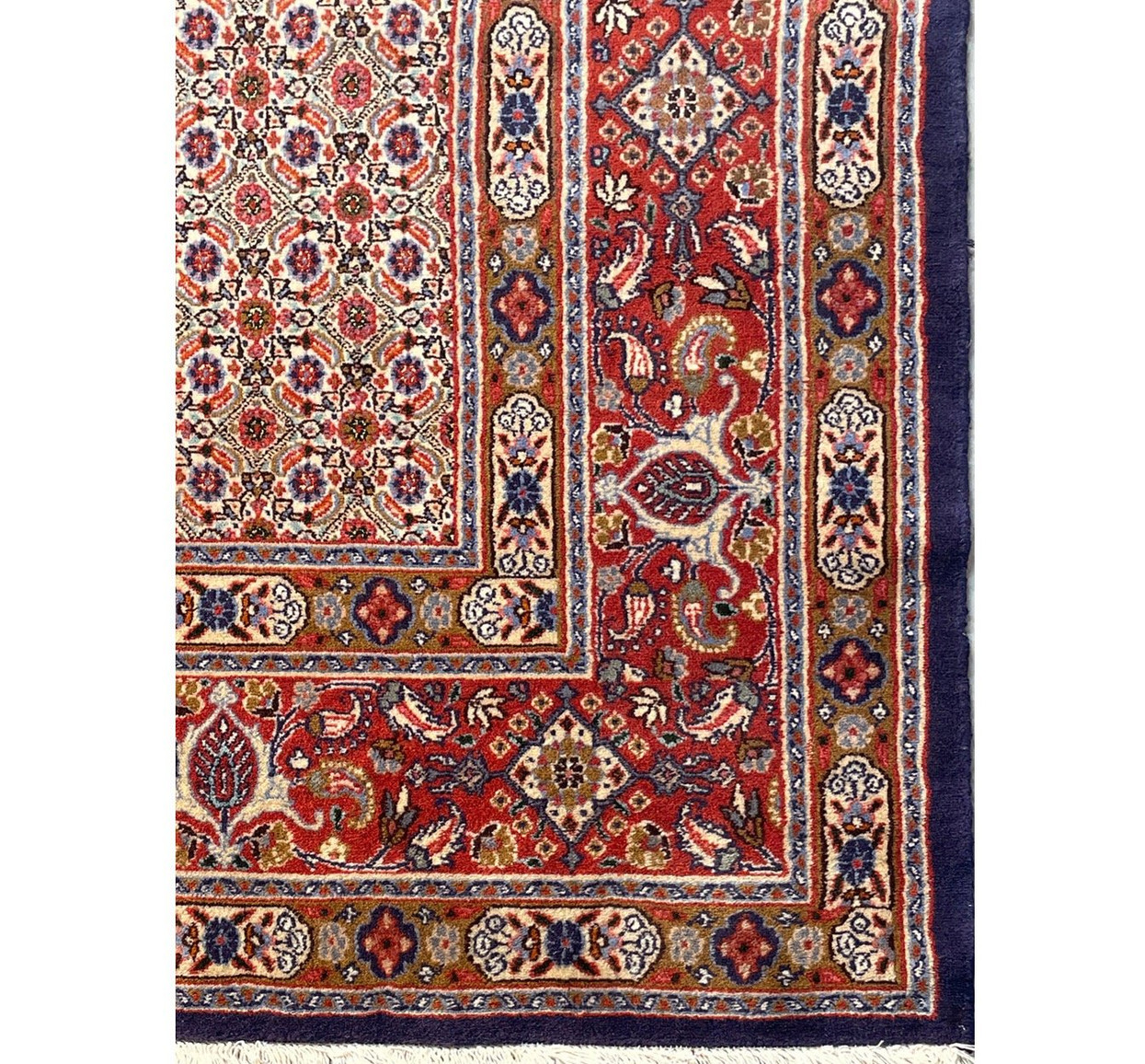 6'6" x 6'6" Persian Moud Square All Over Design Rug