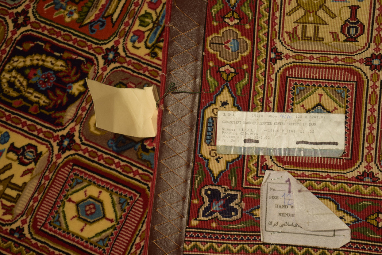 2'7" x 4'1" Persian Qum Kork