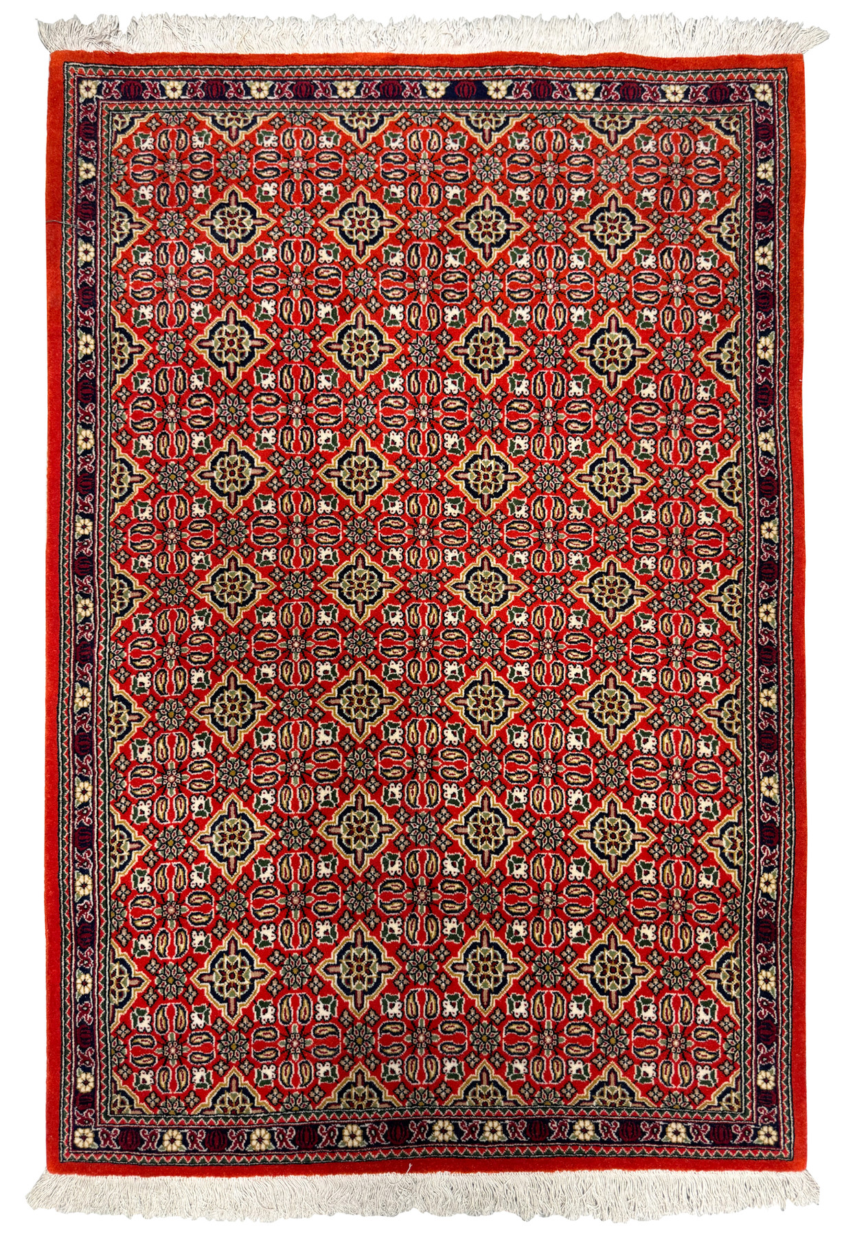 3x4 Persian Qum Kork Rug full view