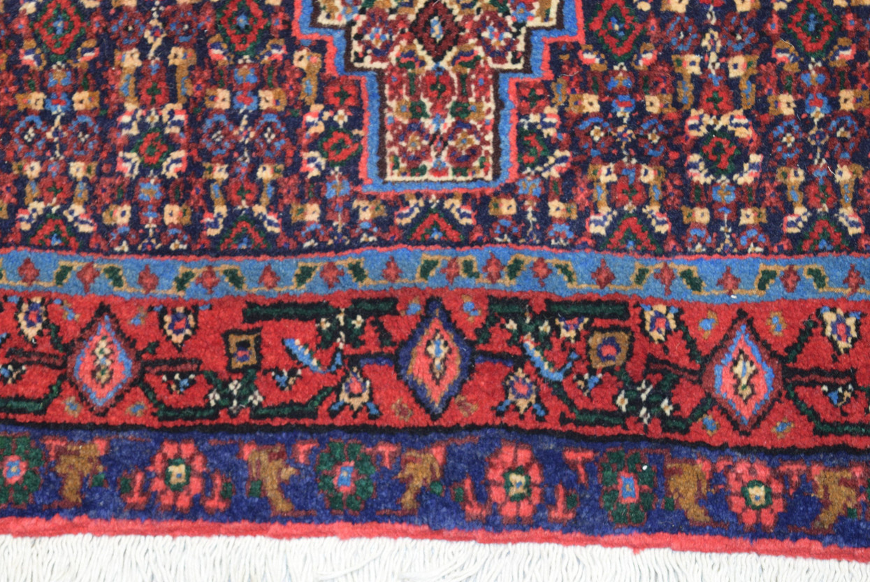 4'3" x 4'6" Persian Senneh Square Rug