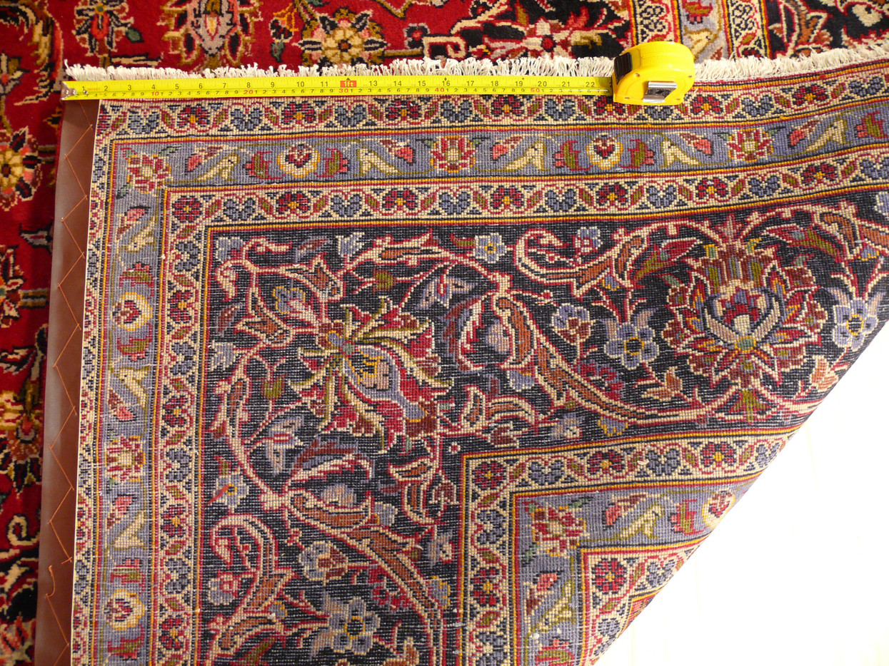 10 x 13'5 Classic Persian Kashan Rug | Known from TV Show Shark Tank
