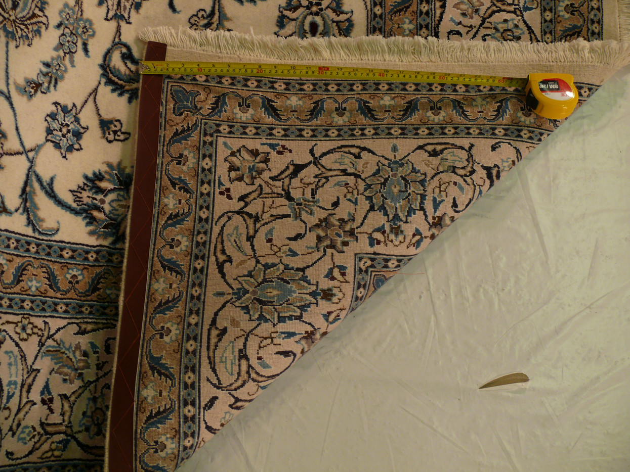 8'1" x 11'8 Persian Nain All over Rug