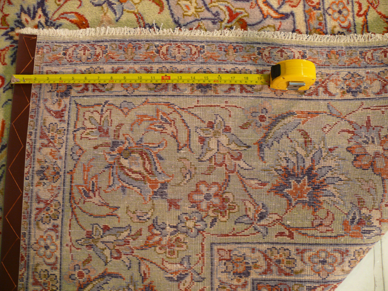 9'6" x 13 Persian Kashan Rug