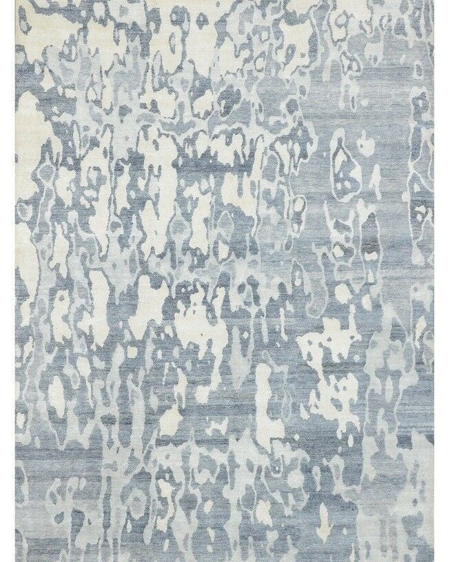 9 x 12 Nepali Viscose Handmade Area Rug Multi Color