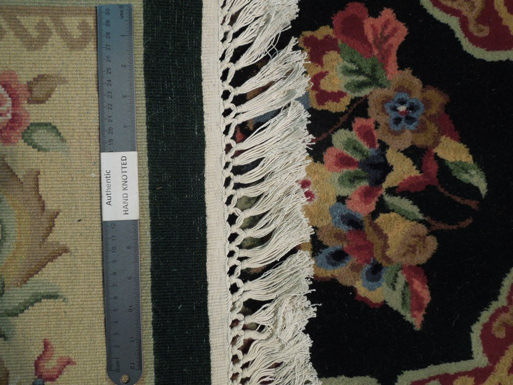 8 x 10 Authentic Oriental Savonnerie French Design Rug