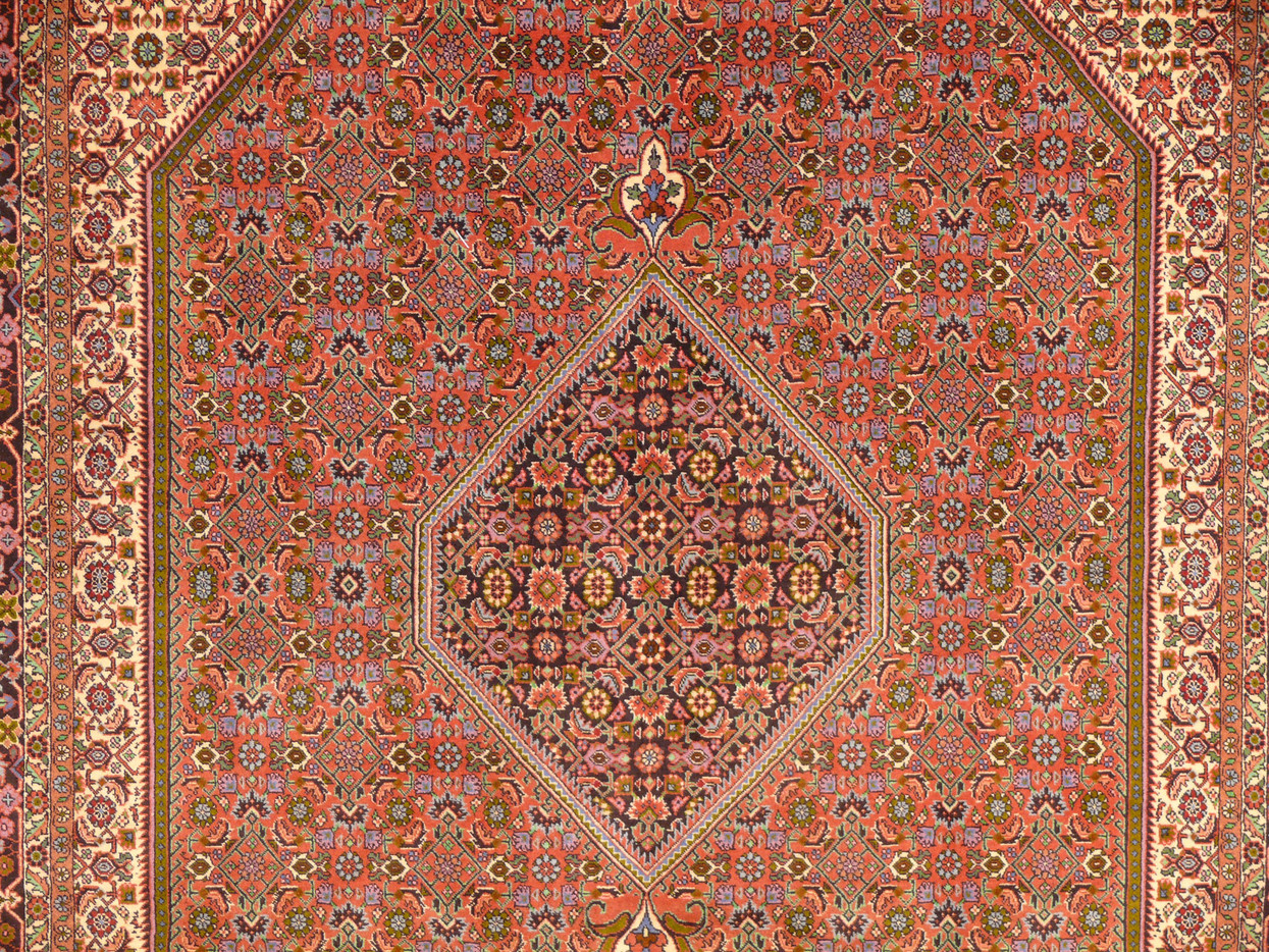 7 x 10 Persian Bijar Iron Rug 2