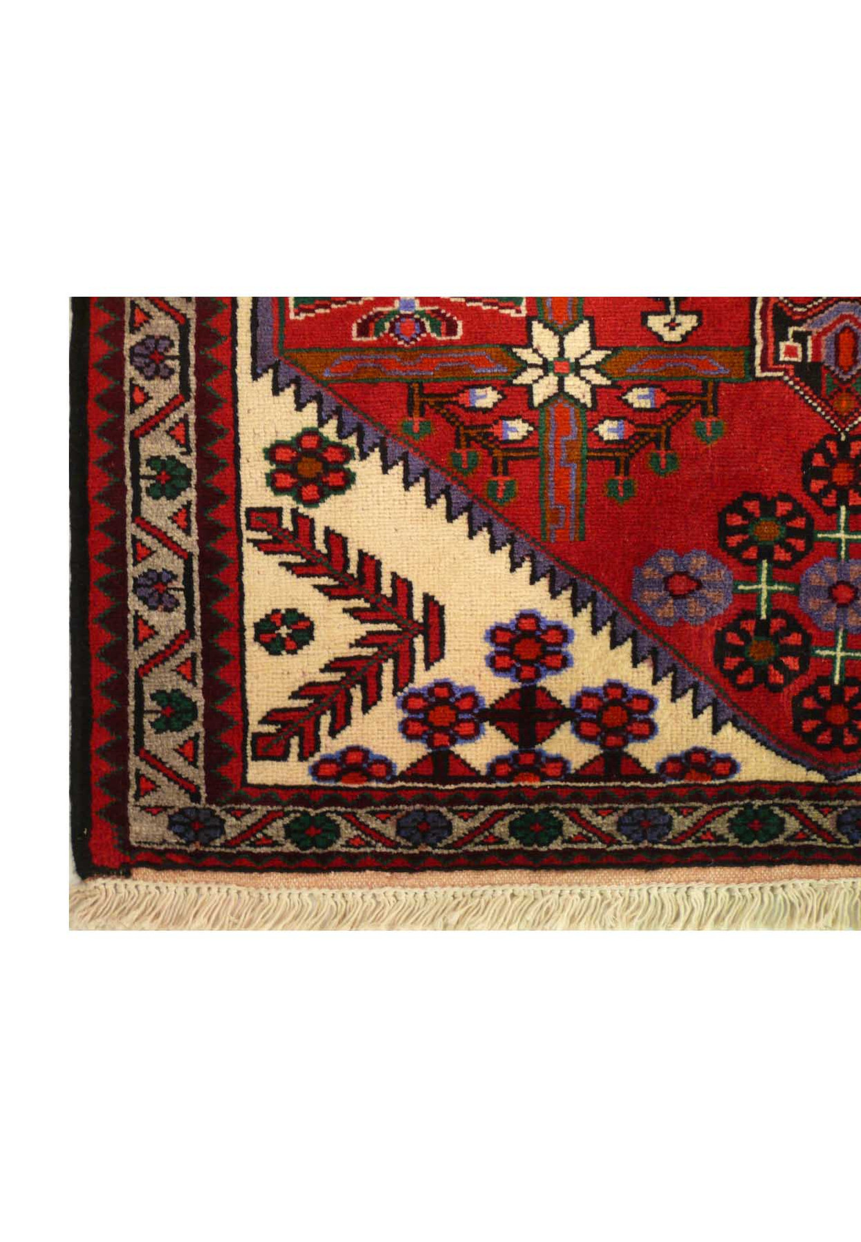 3'5 x 4'8 Geometric Persian Shahsavan Rug