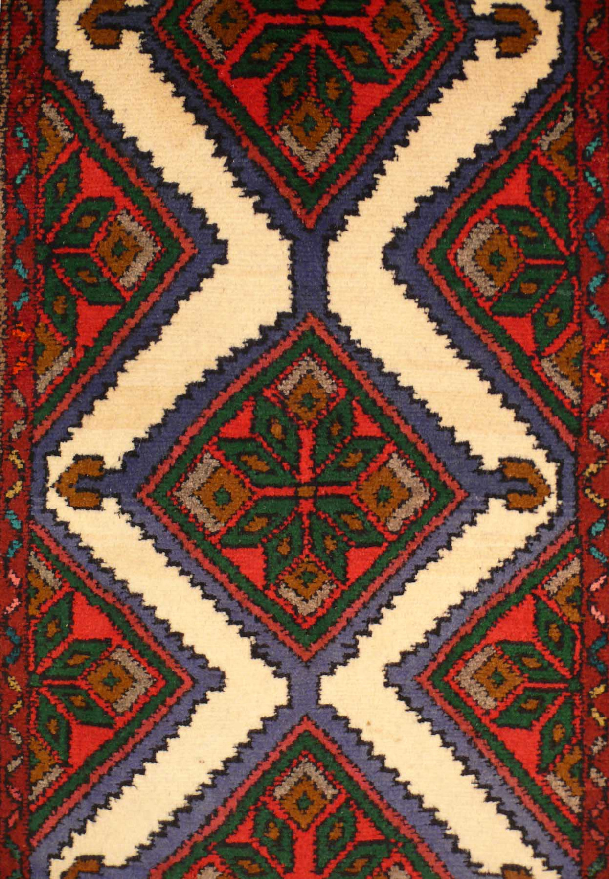 2'6 x 9'4 Persian Hamedan Runner Rug